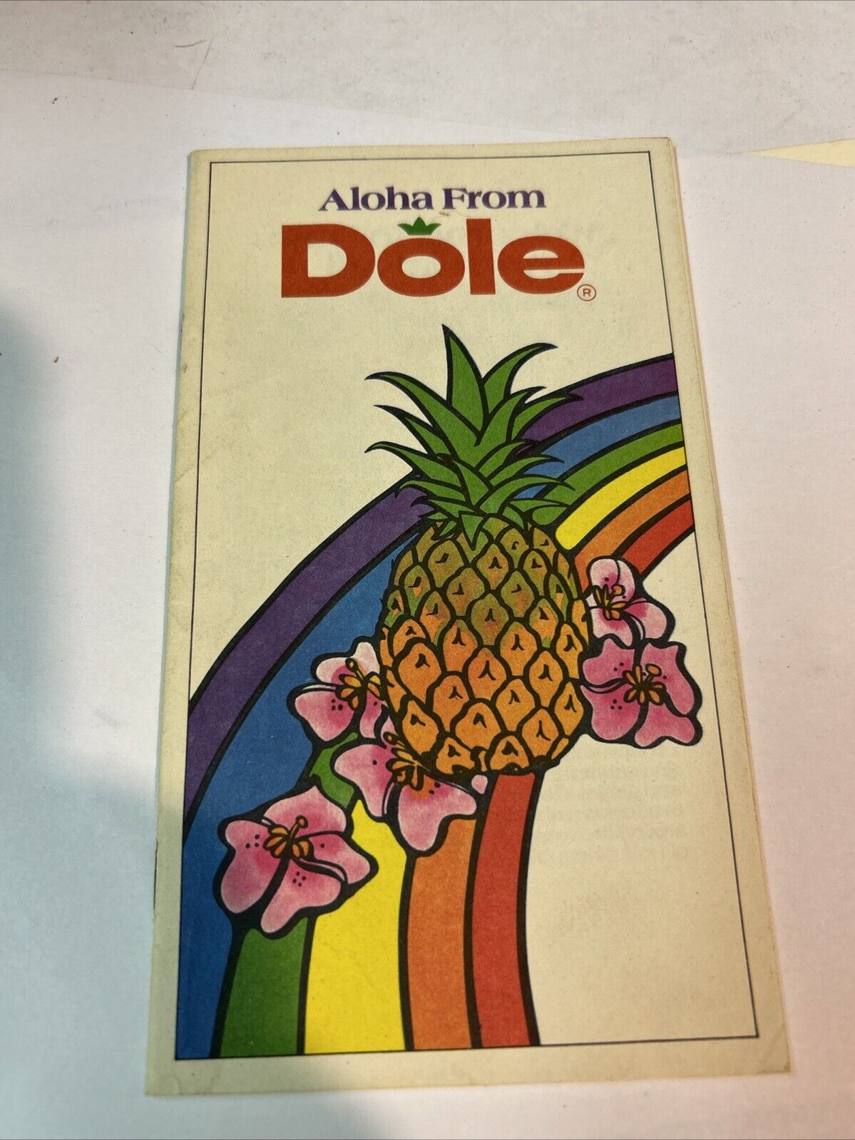Aloha from Dole Pineapple Hawaii HI Vintage Booklet