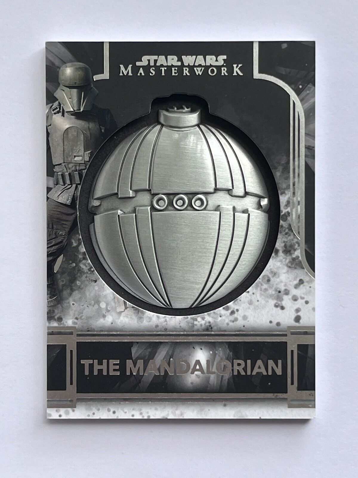 2023 Star Wars Masterwork Medallion MANDALORIAN SHYDOPP PIRATE DETONATOR TTM-TM2