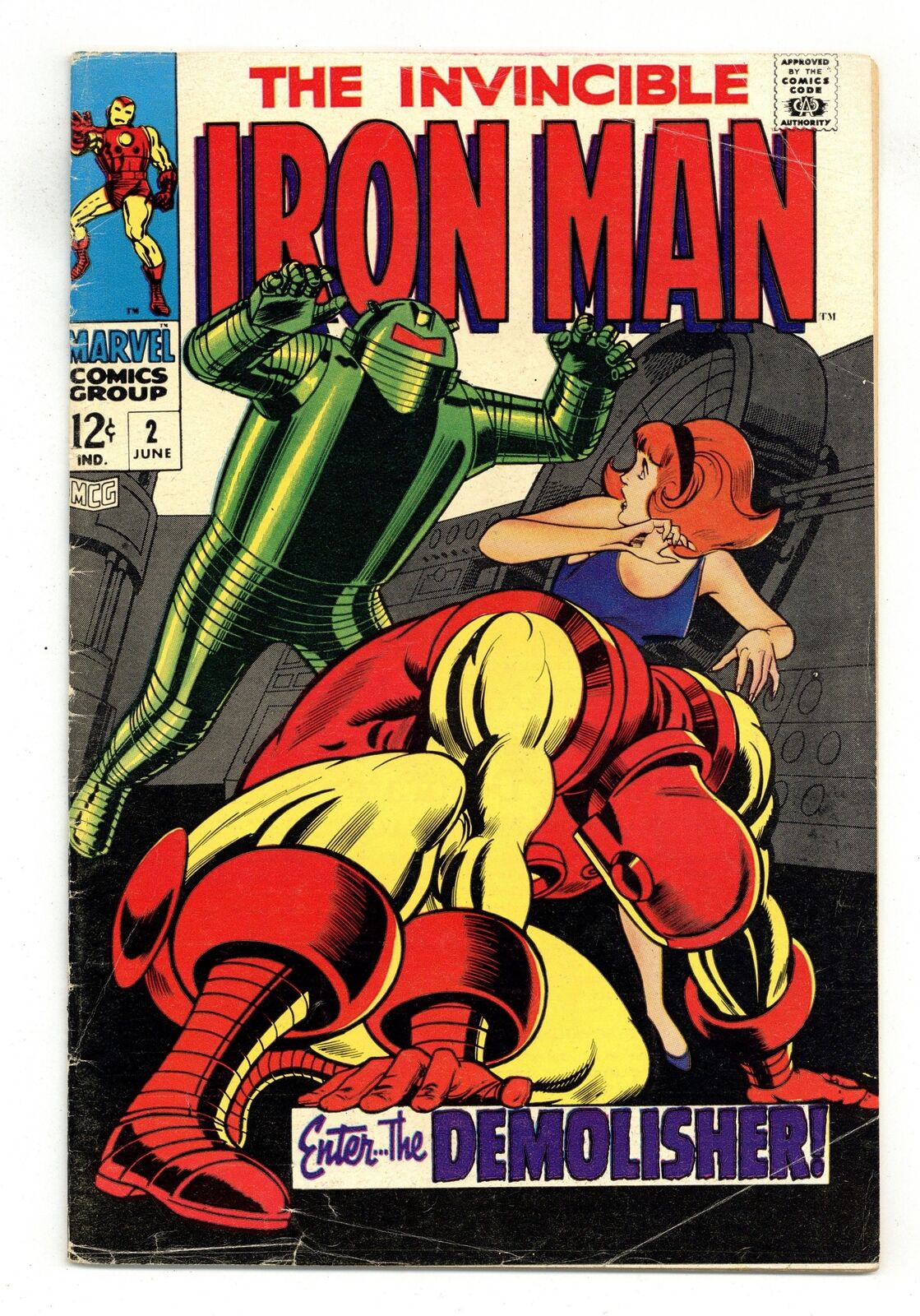Iron Man #2 VG- 3.5 1968