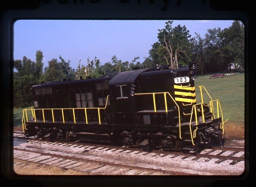 Original Railroad Slide CTLC Consolidated Terminal & Logistics 103 GP9