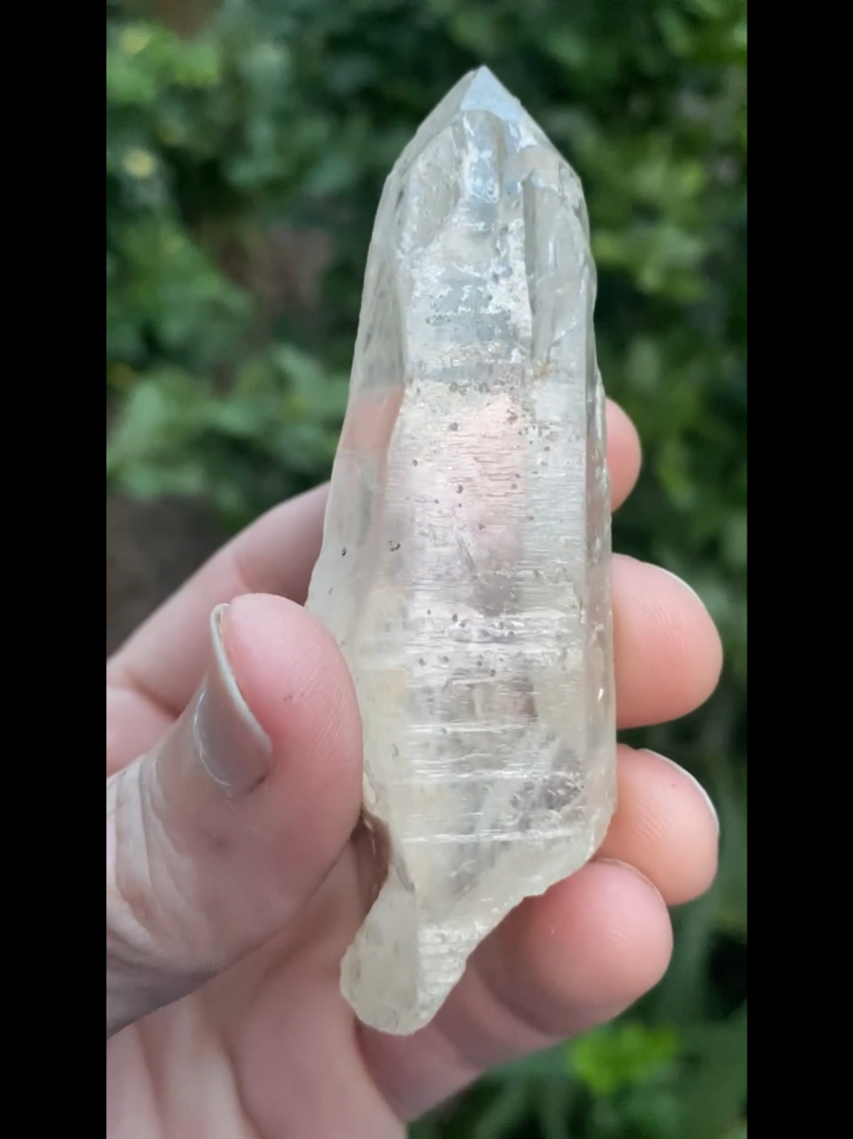 Cygnus Muse Starbrary Cathedral Quartz Crystal Wand, Brazil 68g