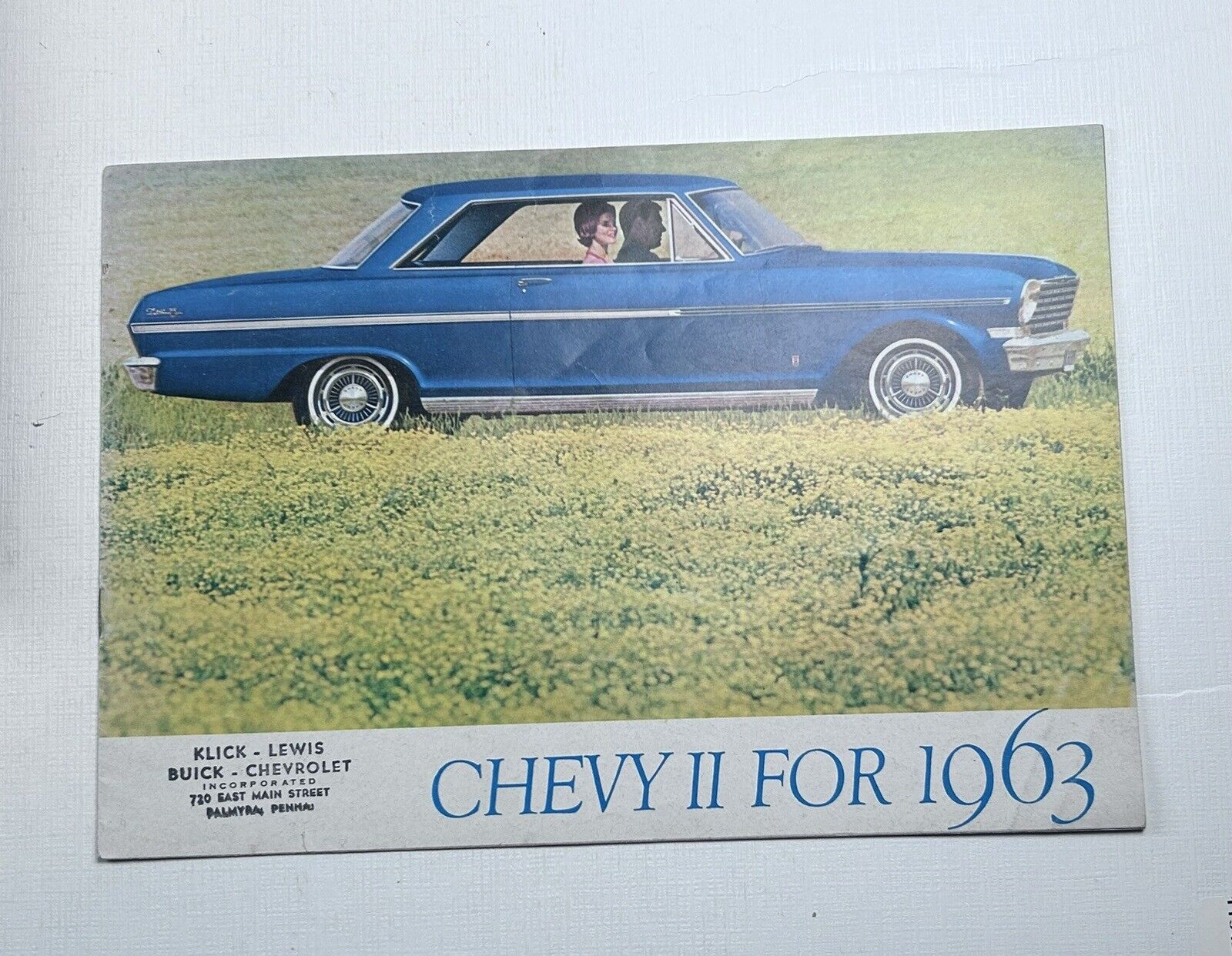 Chevy II Vintage Car Brochure For 1963