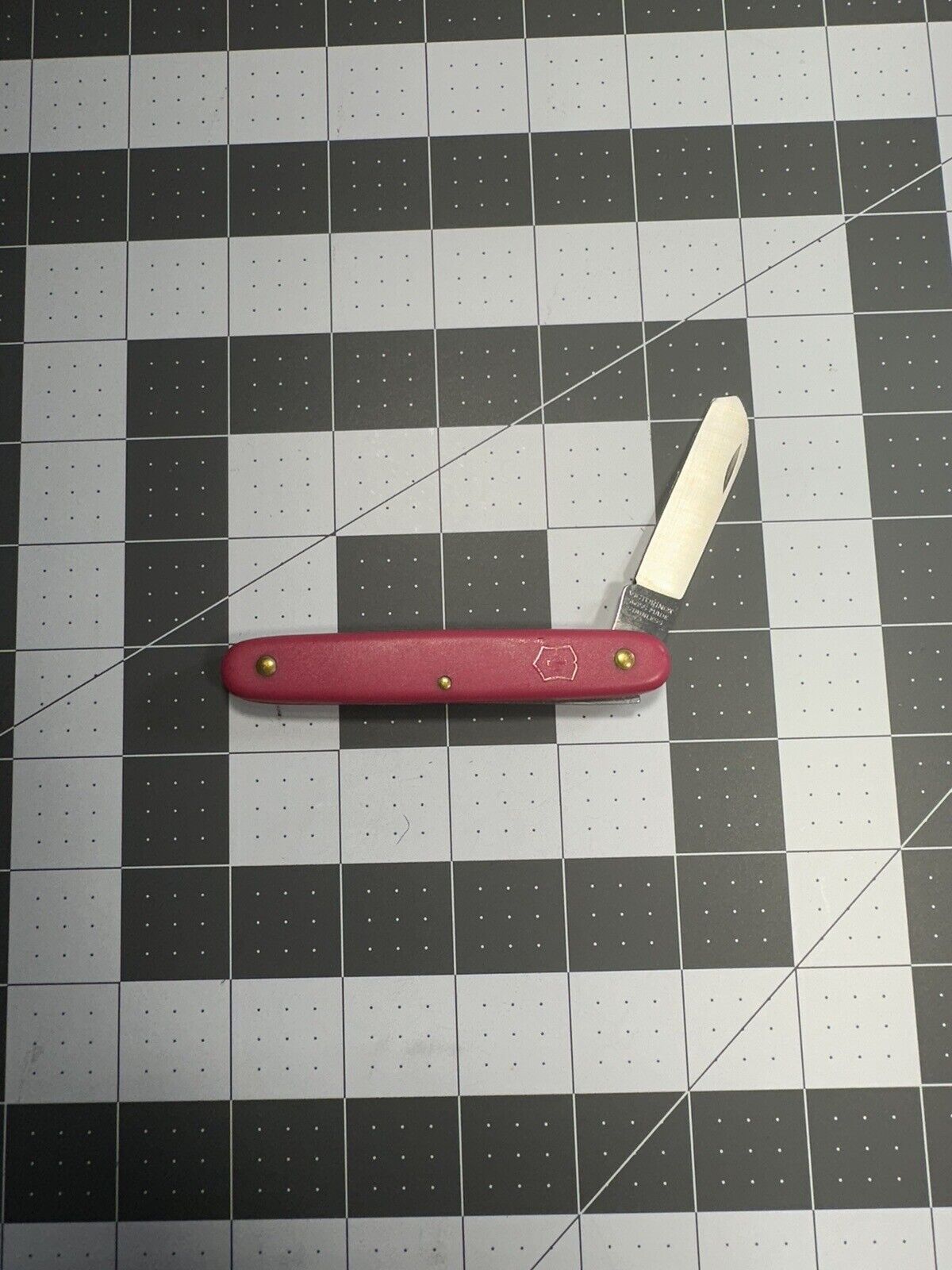 Victorinox Floral & Gardening Knife ~ Pink ~ Stainless ~ Swiss Army * Parts***