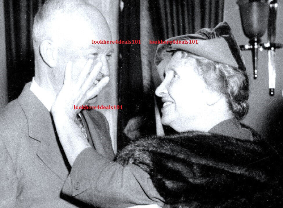 Helen Keller Photo 4x6 President Eisenhower White House Meeting USA