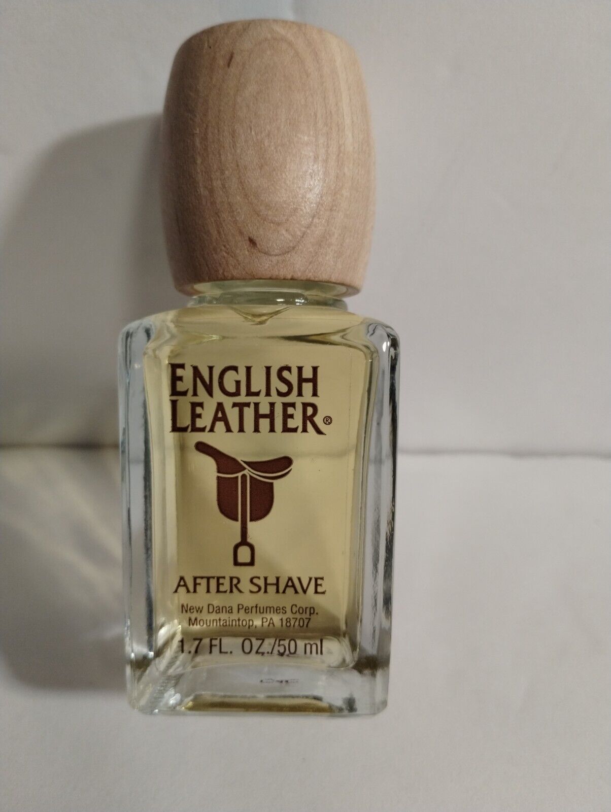 ENGLISH LEATHER After Shave  1.7 Oz. bottle pre-owned unused