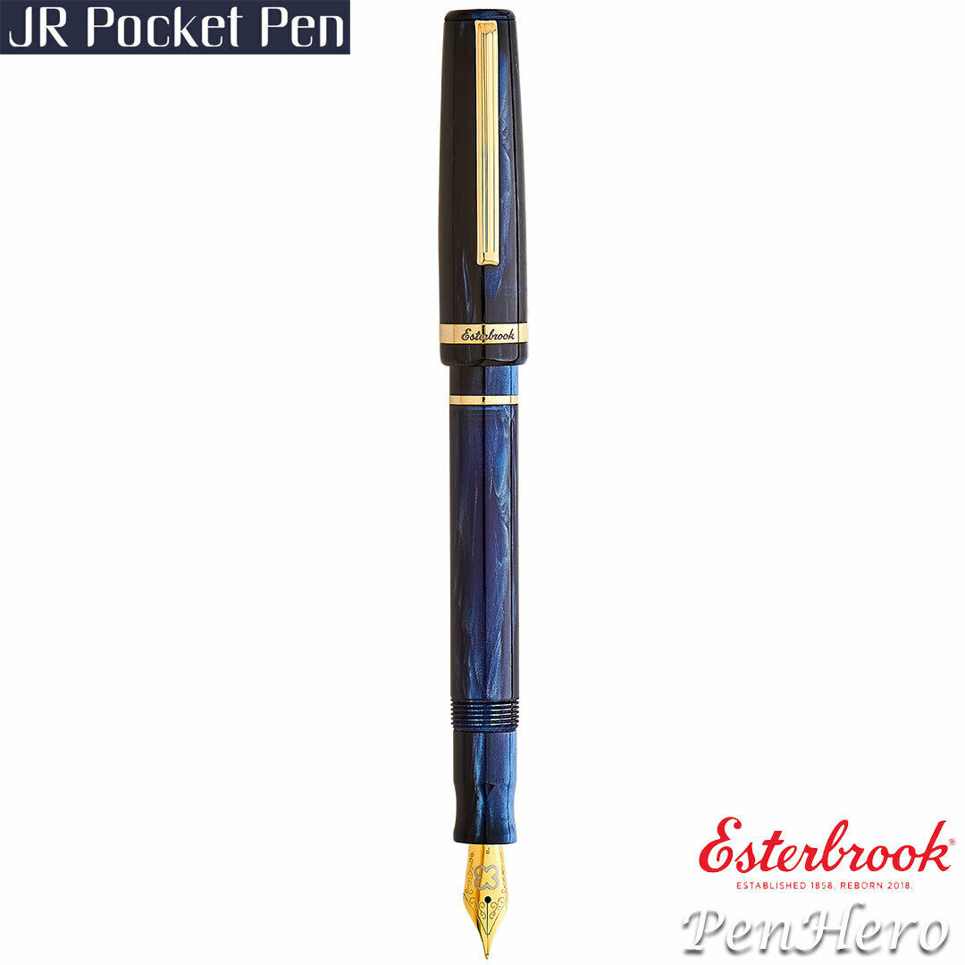 Esterbrook JR Pocket Pen Capri Blue Fountain Pen Extra Fine EJRBLUE-EF
