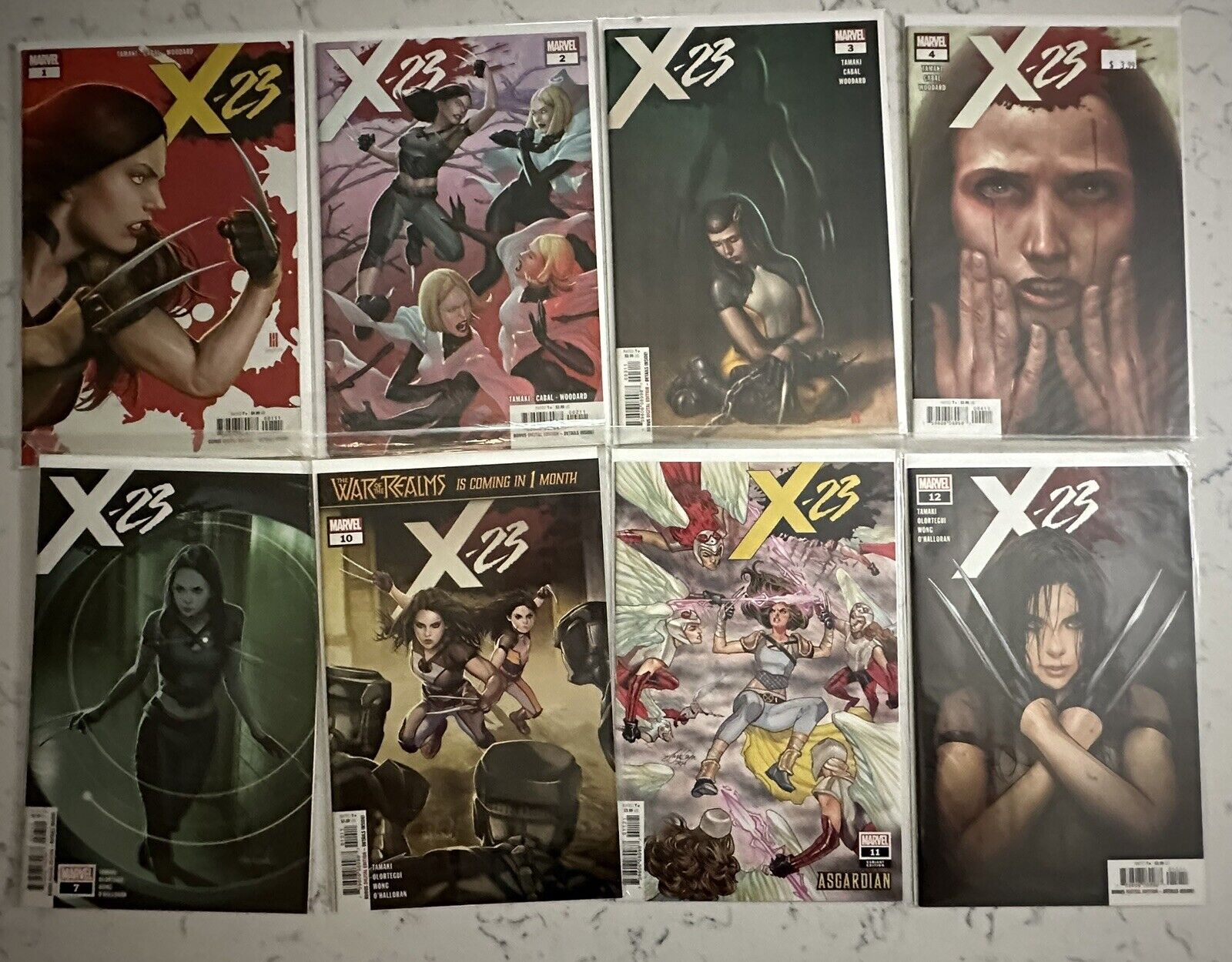 X-23 Marvel 2018 Laura Kinney Lot Of 8 Comics