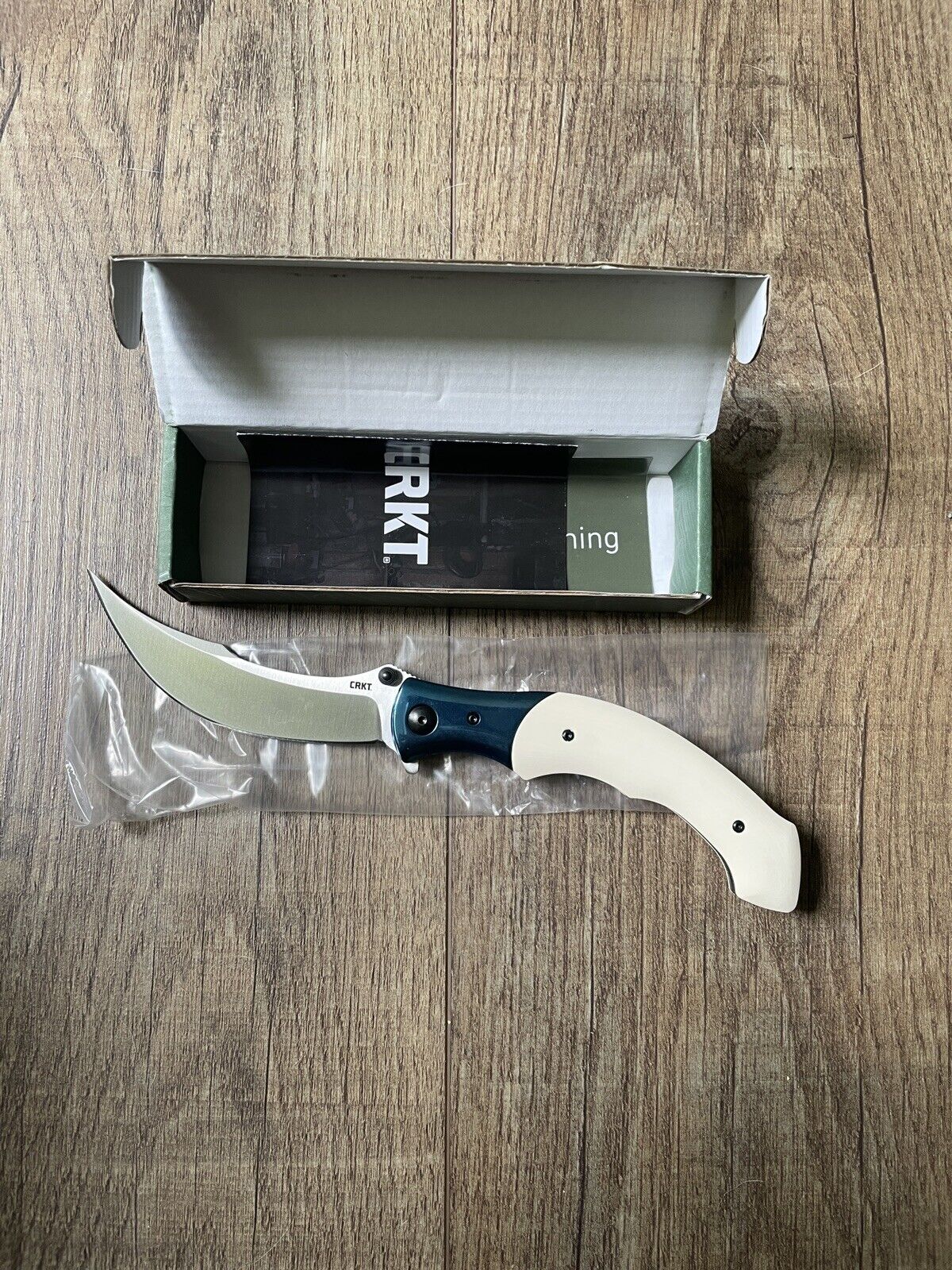 CRKT Ritual Assisted Opening Pocket Knife - Ivory (7471)