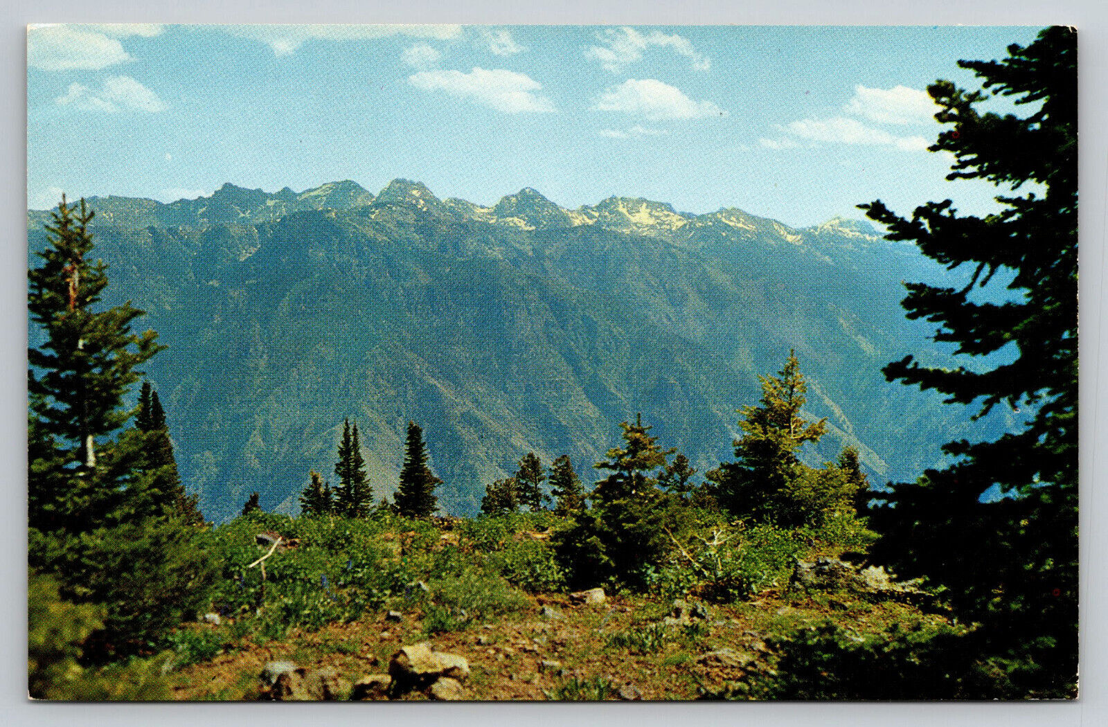 Seven Devils Idaho Scenic View Postcard