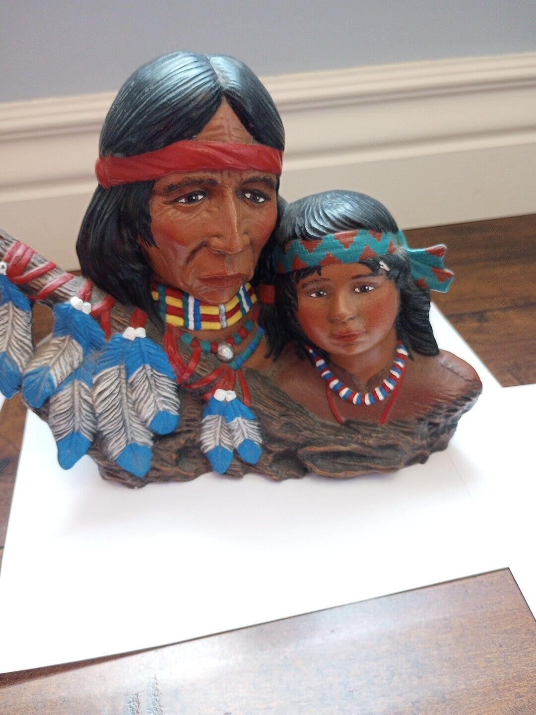 native american style figurines