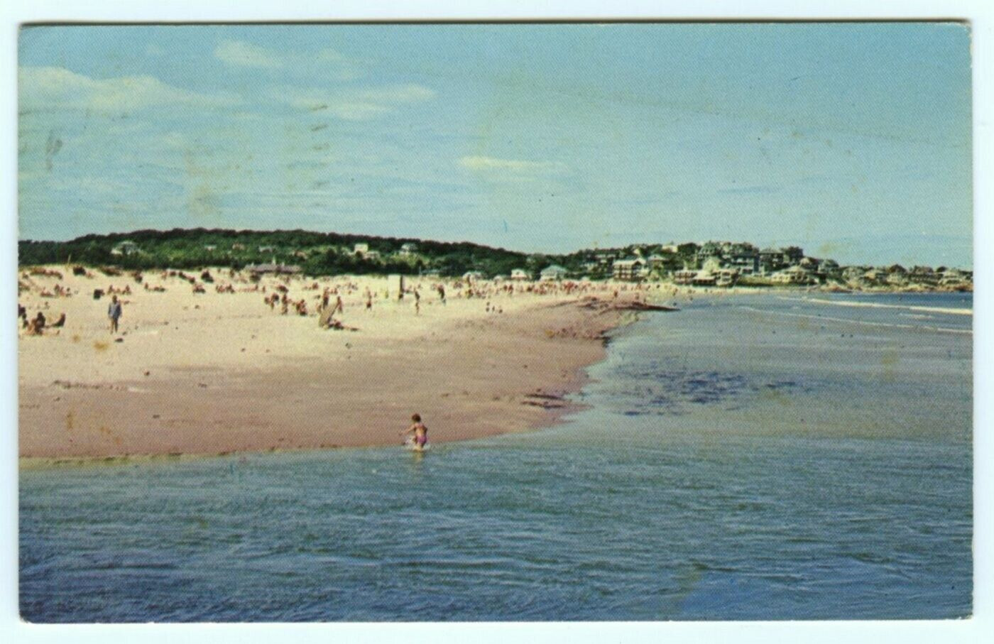 Gloucester Massachusetts MA Good Harbor Beach View Vintage Postcard