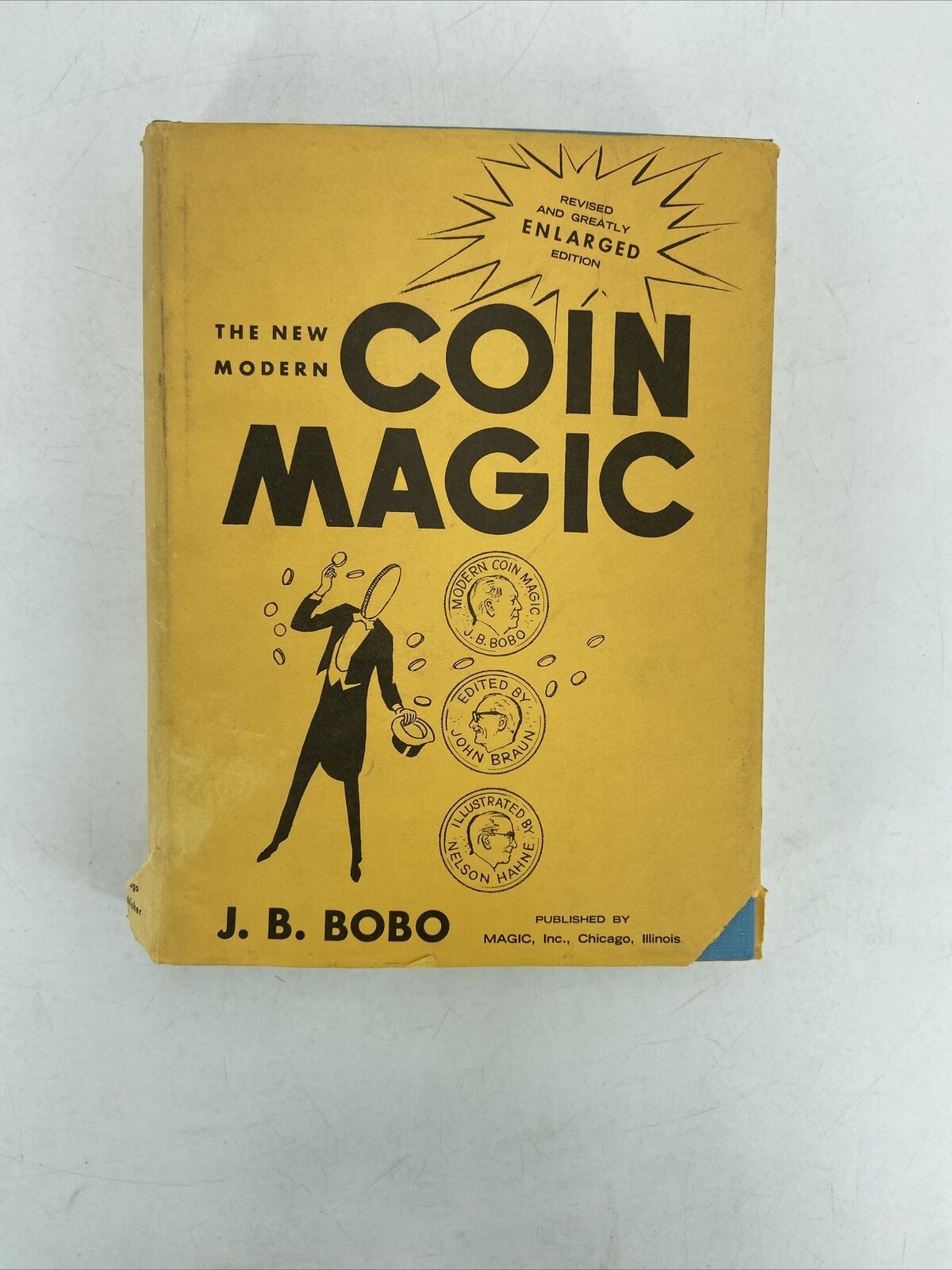 The New Modern Coin Magic J.B. BOBO 1980 HC/DJ