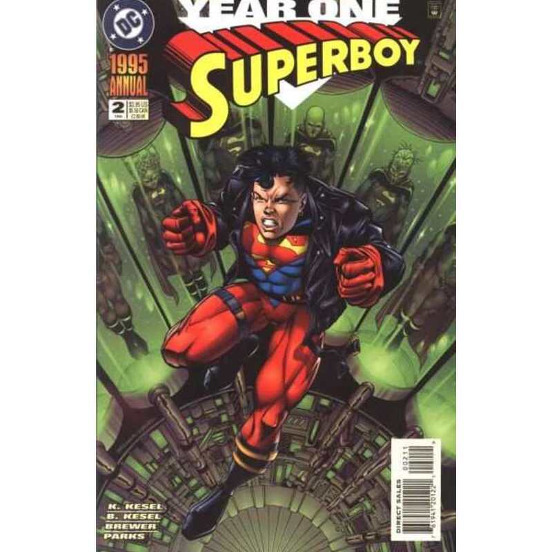 Superboy Annual #2  - 1994 series DC comics NM Full description below [f&