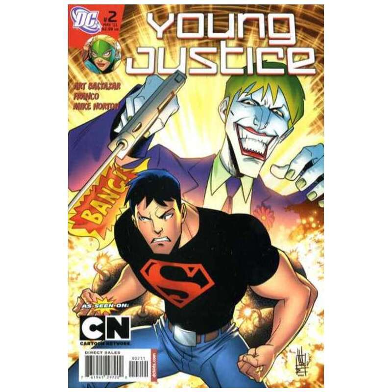 Young Justice (2011 series) #2 in Very Fine + condition. DC comics [j{