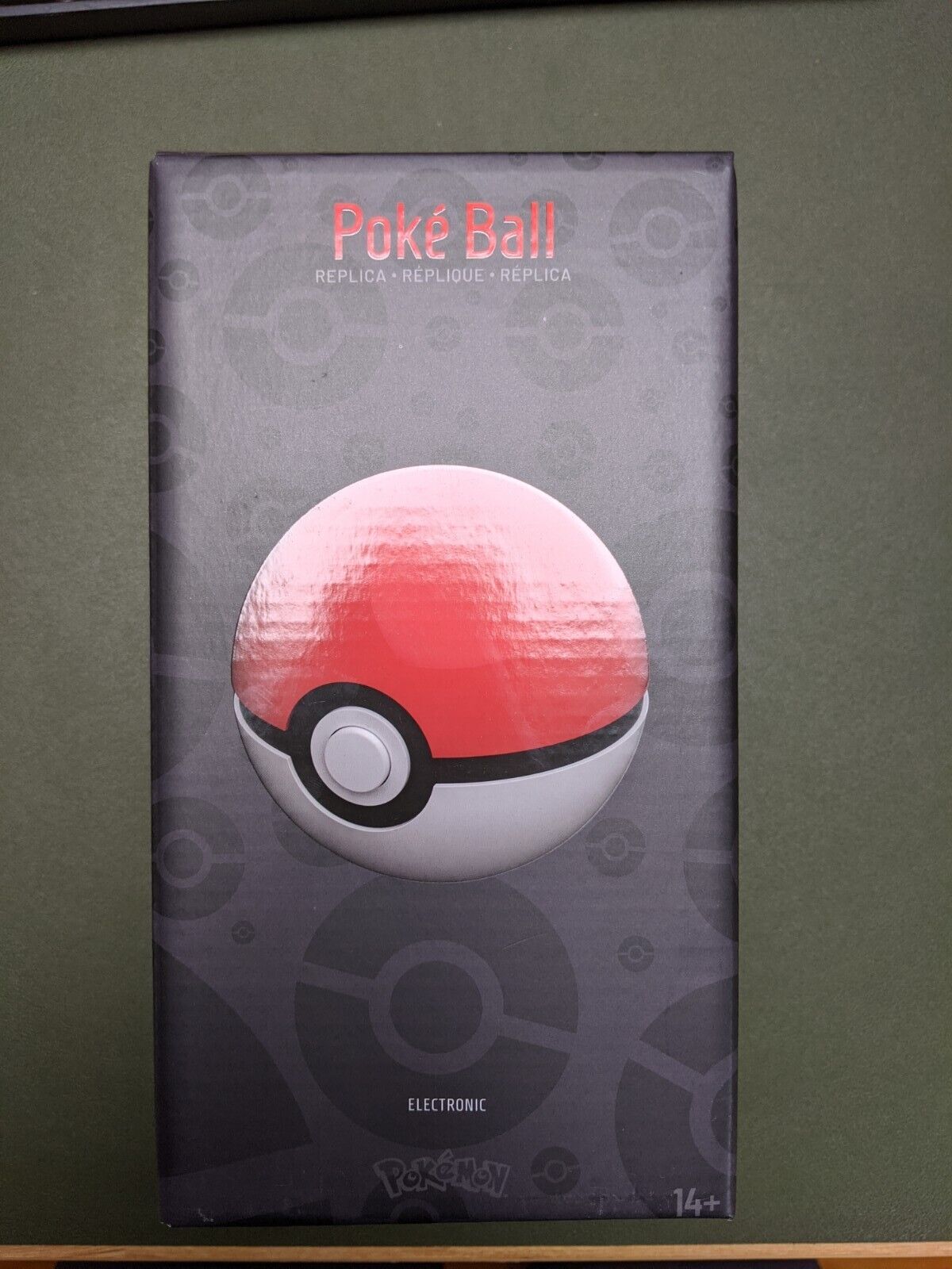 Pokeball Pokemon Poké Ball Electronic Die-Cast Metal Replica by Wand Company 