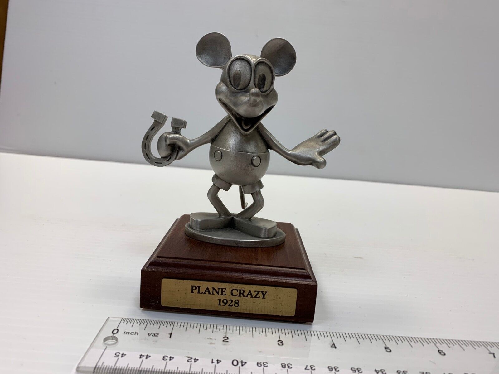 Disney Hudson Generations Of Mickey Mouse – Plane Crazy 1928 - Pewter Statue LE