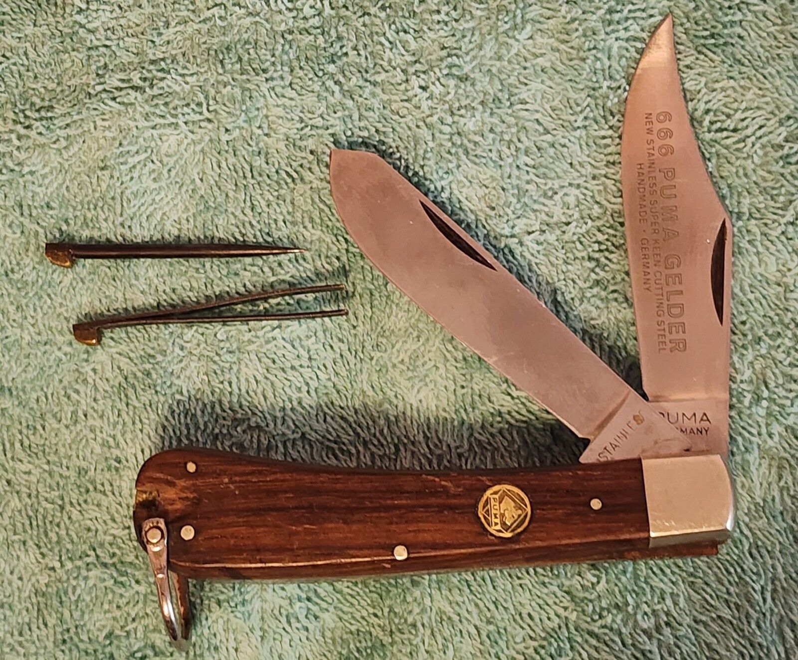 Rare 1984 Vintage Puma German SEAHNTER 666 Gelder Knife