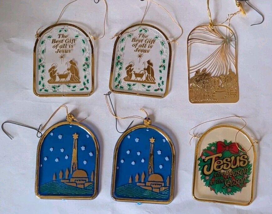 Vintage Jesus Ornaments
