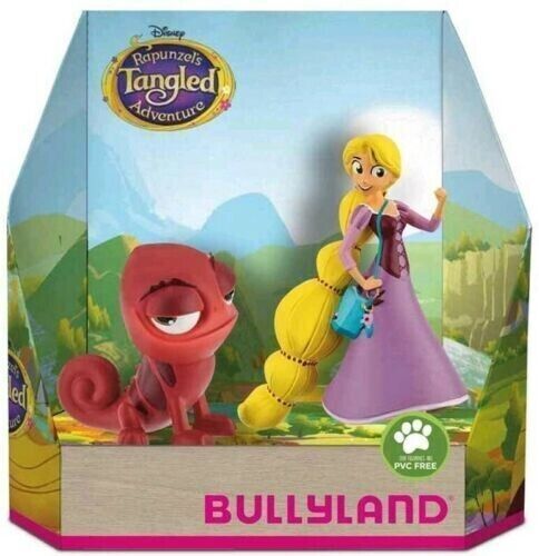 Bullyland Disney Tangled Rapunzel & Red Pascal Figurines - FREE WRAPPING