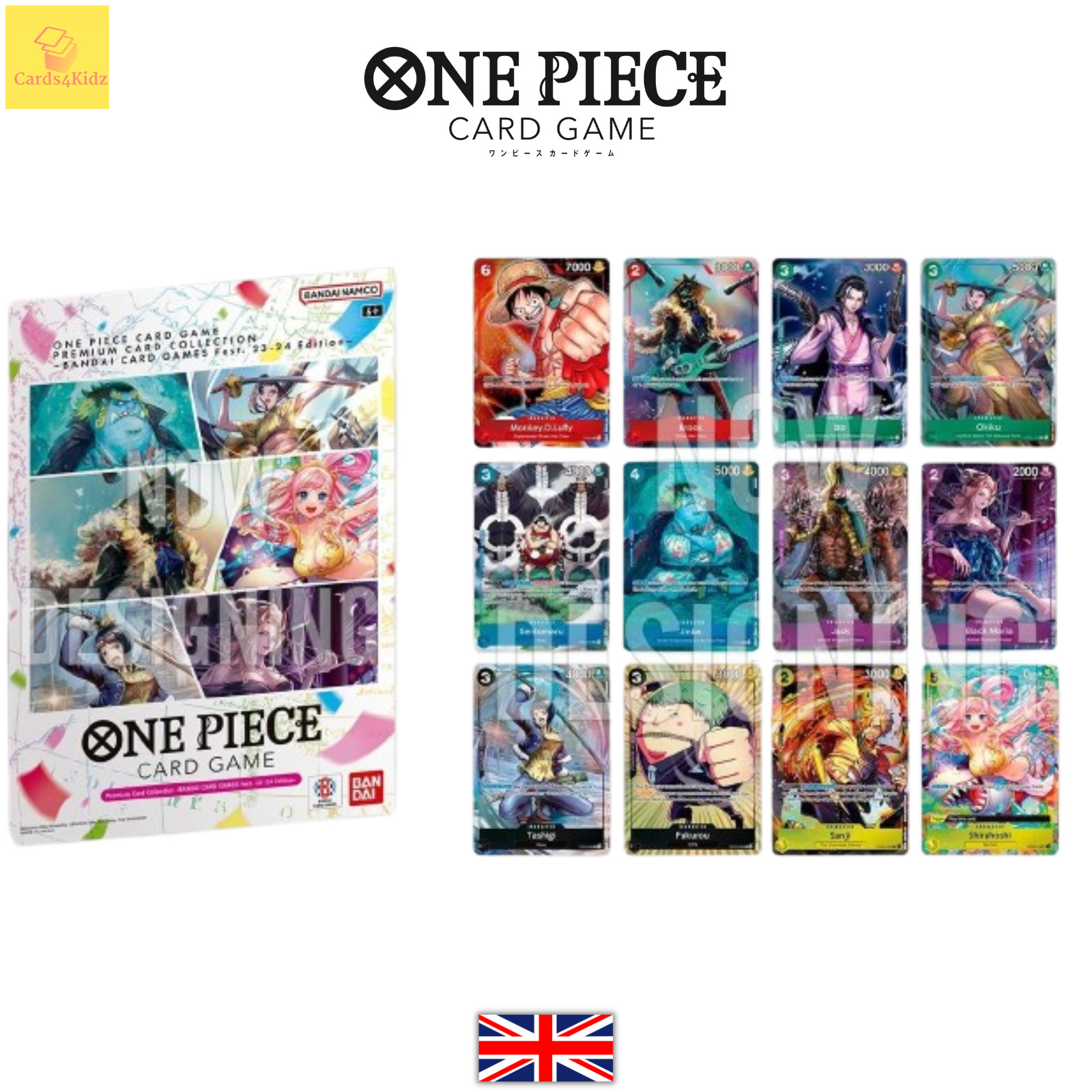 Bandai Games Fest 23-24 English Sealed One Piece Premium Card Collection