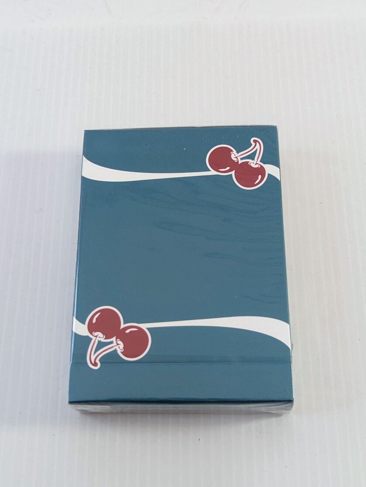 Cherry Casino Tropicana Teal Playing Cards Poker Size Deck USPCC Custom Limited