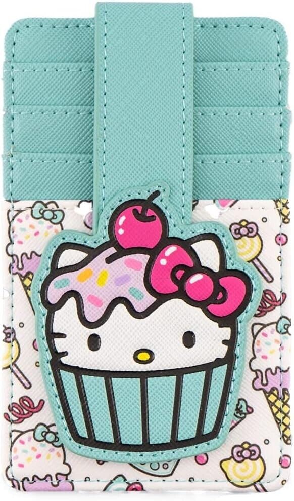 NWT Loungefly Sanrio Hello Kitty Sweet Treats Cardholder Wallet