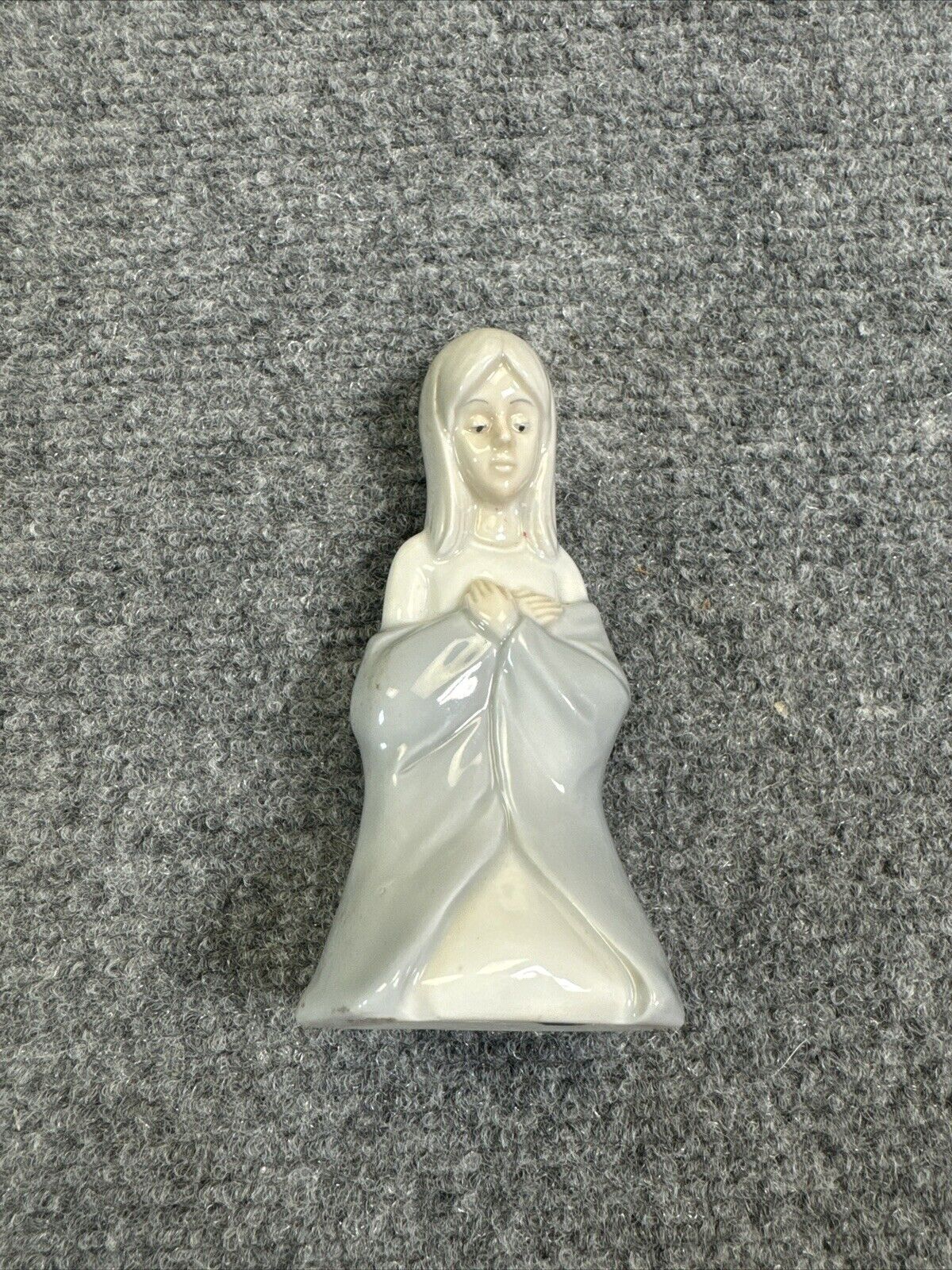 Mother Mary Figurine Porcelain Vintage CCCC Japan Virgin Mary 5\