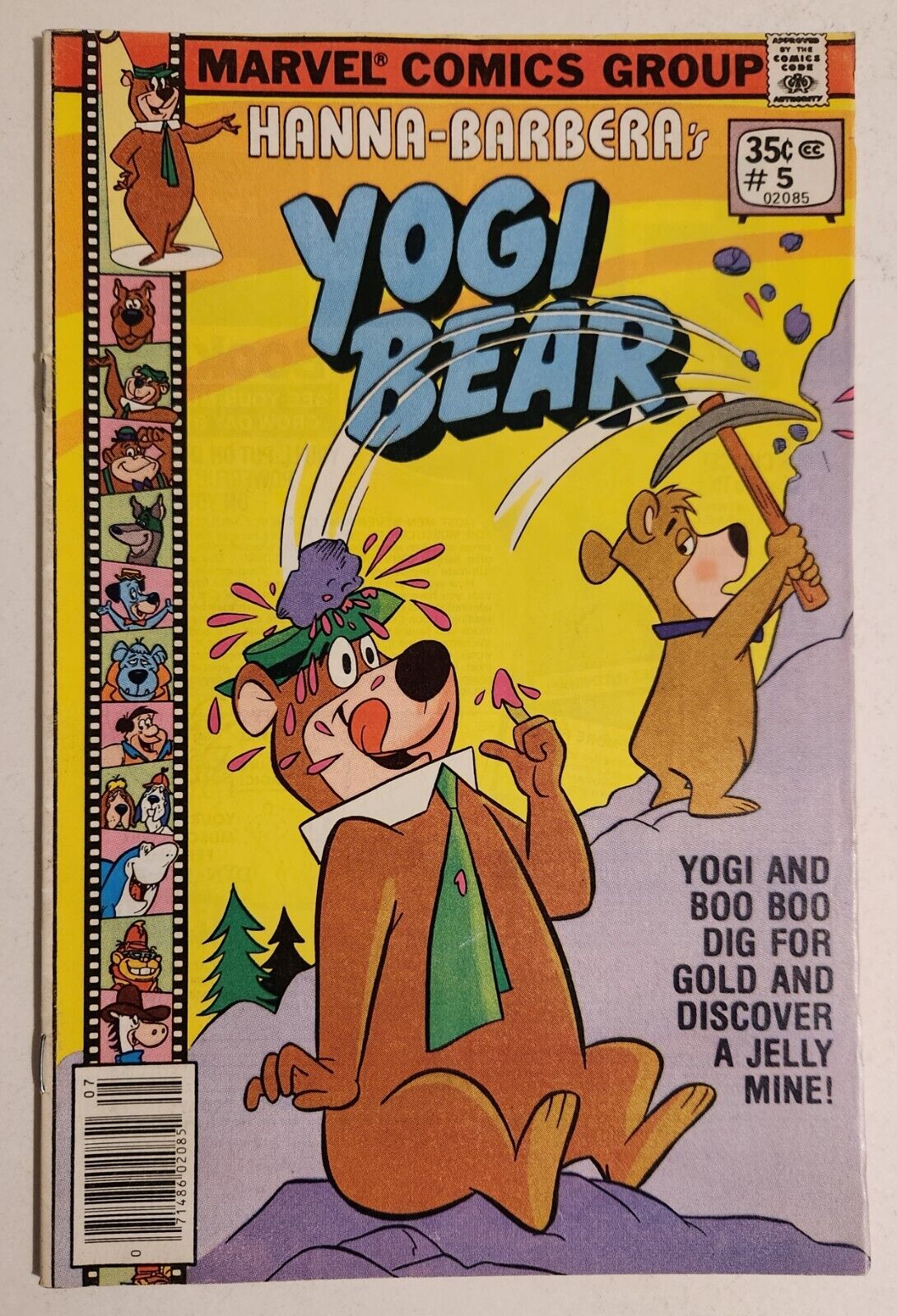 Hanna-Barbera\'s Yogi Bear #5 (1978, Marvel) VG/FN