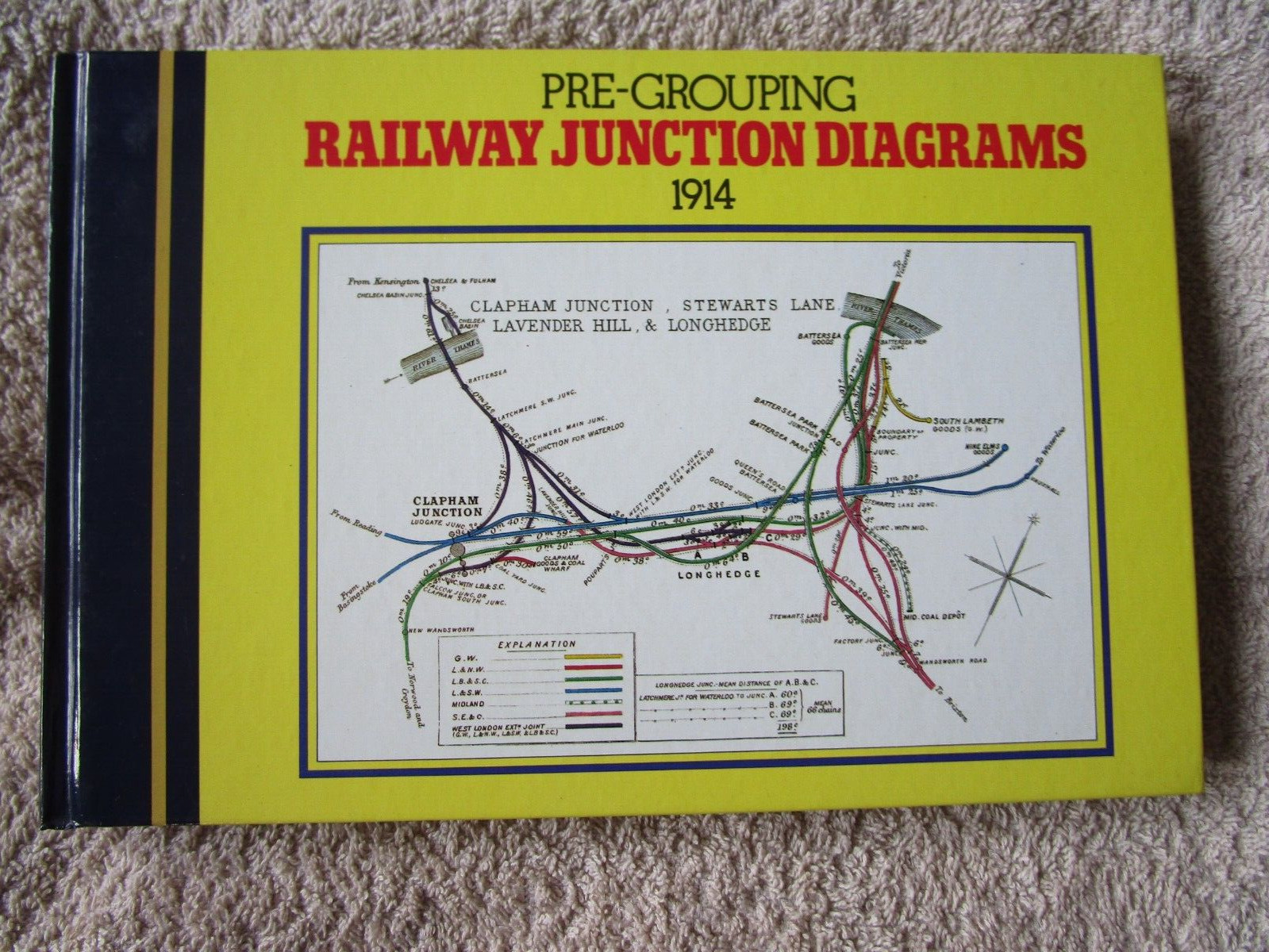 PRE-GROUPING RAILWAY JUNCTION DIAGRAMS 1914
