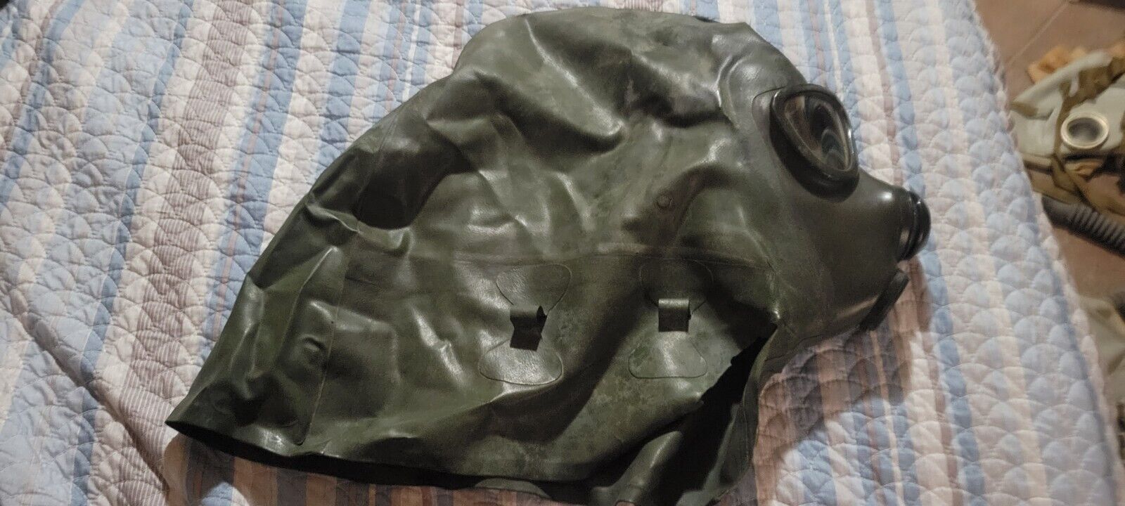 Romanian hooded M72 Gasmask