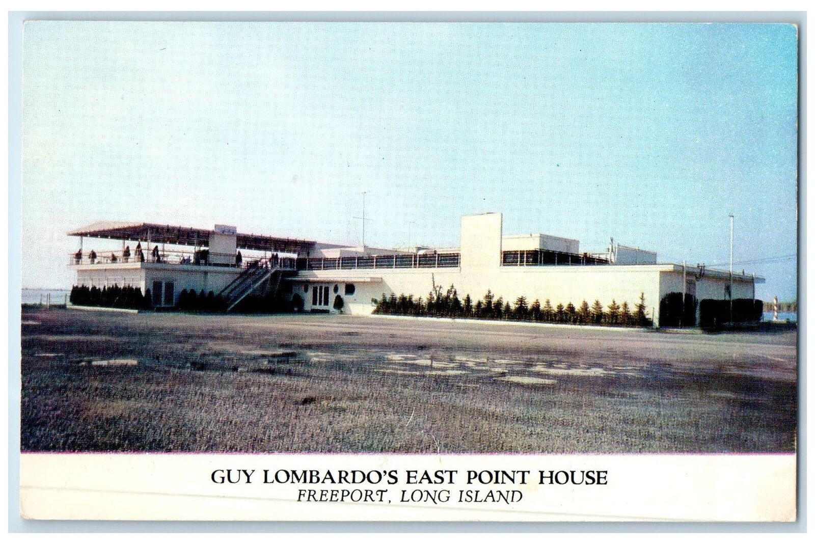c1960s Guy Lombardo's East Point House Exterior Long Island New York NY Postcard