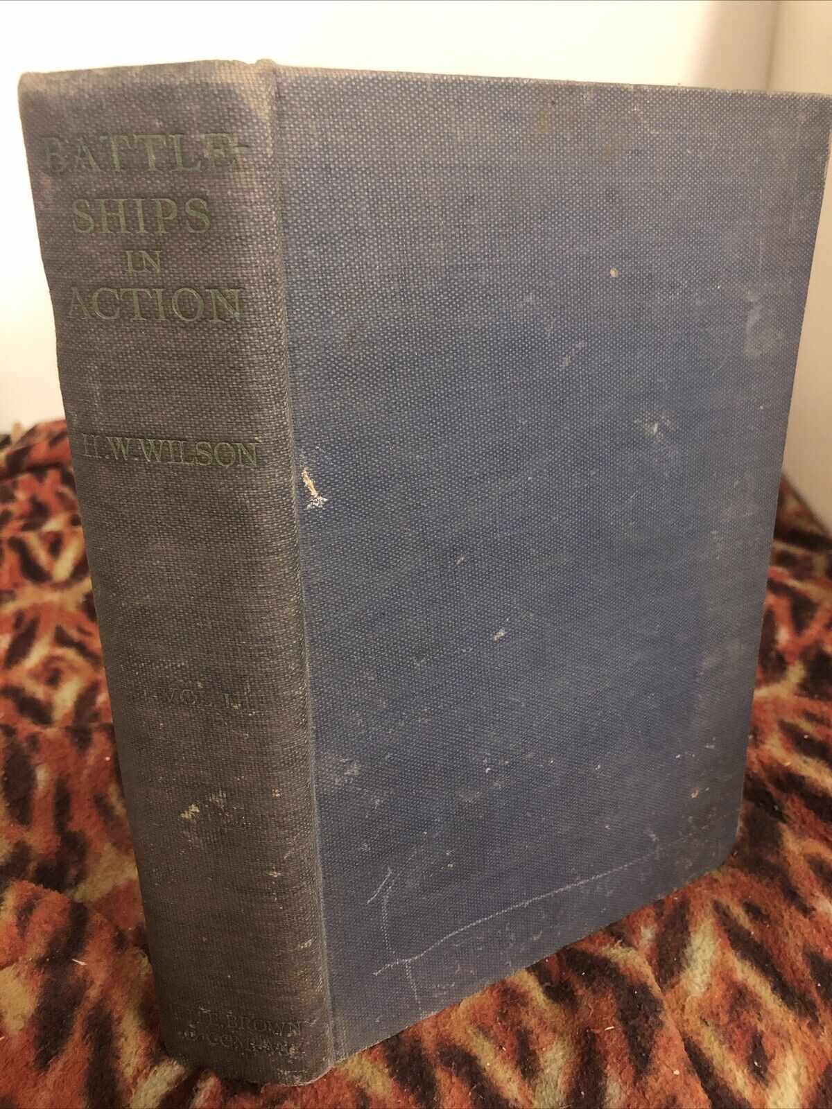 Battle Ships In Action Vol I From Armor To WWI HW Wilson Illustrated Ironclad