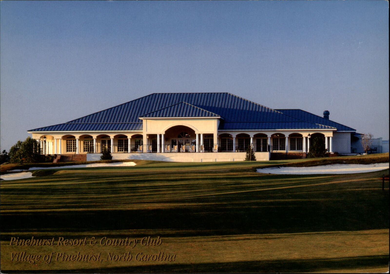 North Carolina Pinehurst Country Club golf course ~ unused postcard  sku153