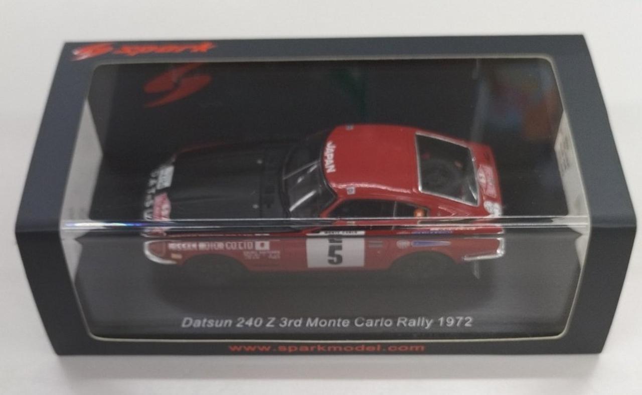 Spark 3Rd Monte Carlo Rally Datsun 240Z 1972 0627-6