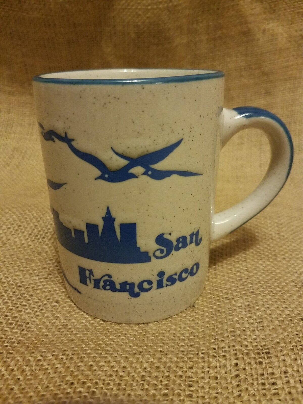 Vintage SNCO San Francisco Souvenir Coffee Mug 