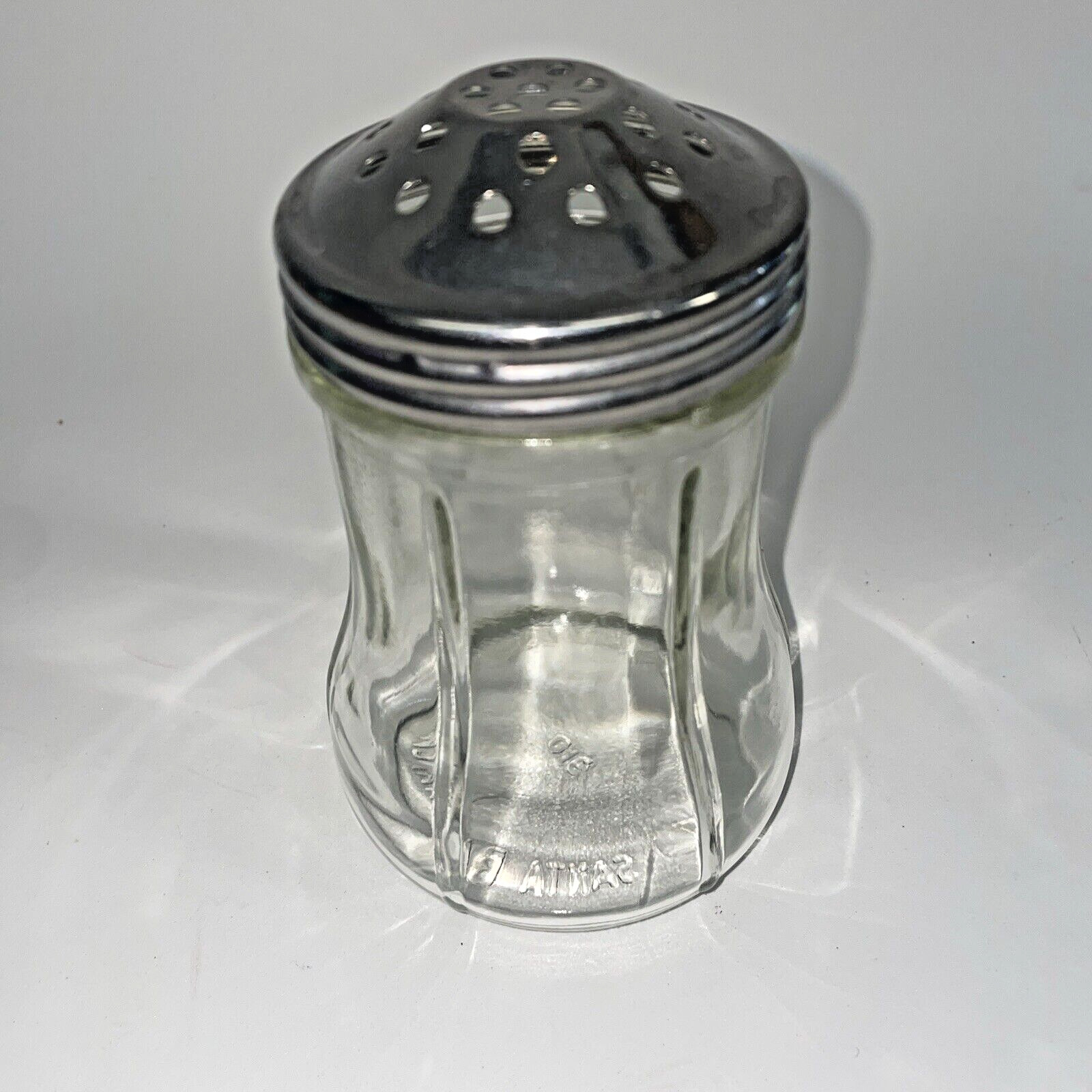 Vintage Dripcut Starline Shaker Dispenser Clear Glass #910 Santa Barbara CA