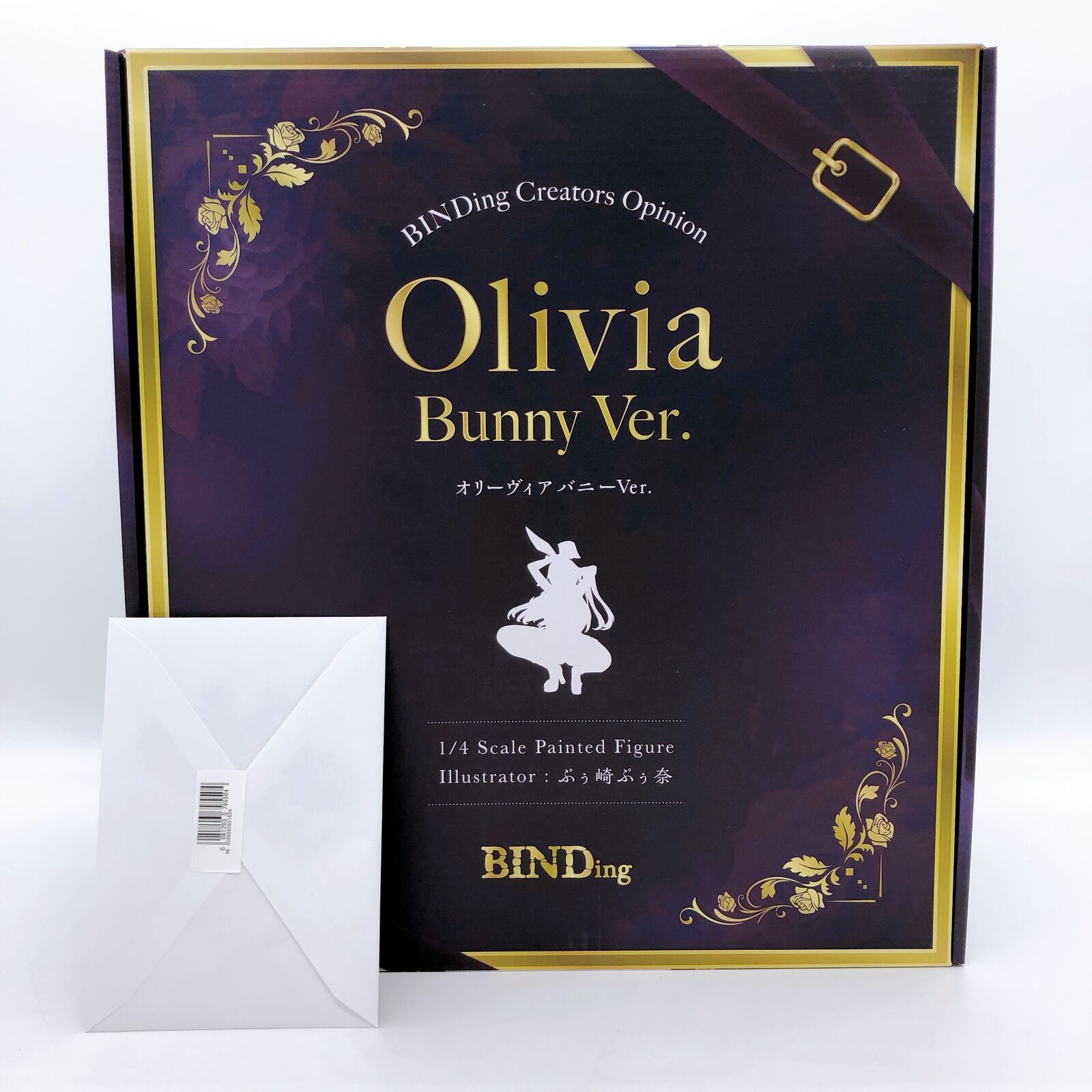 (w/Bonus) BINDing Olivia Bunny Ver. 1/4 Figure Native AUTHENTIC Sealed Japan