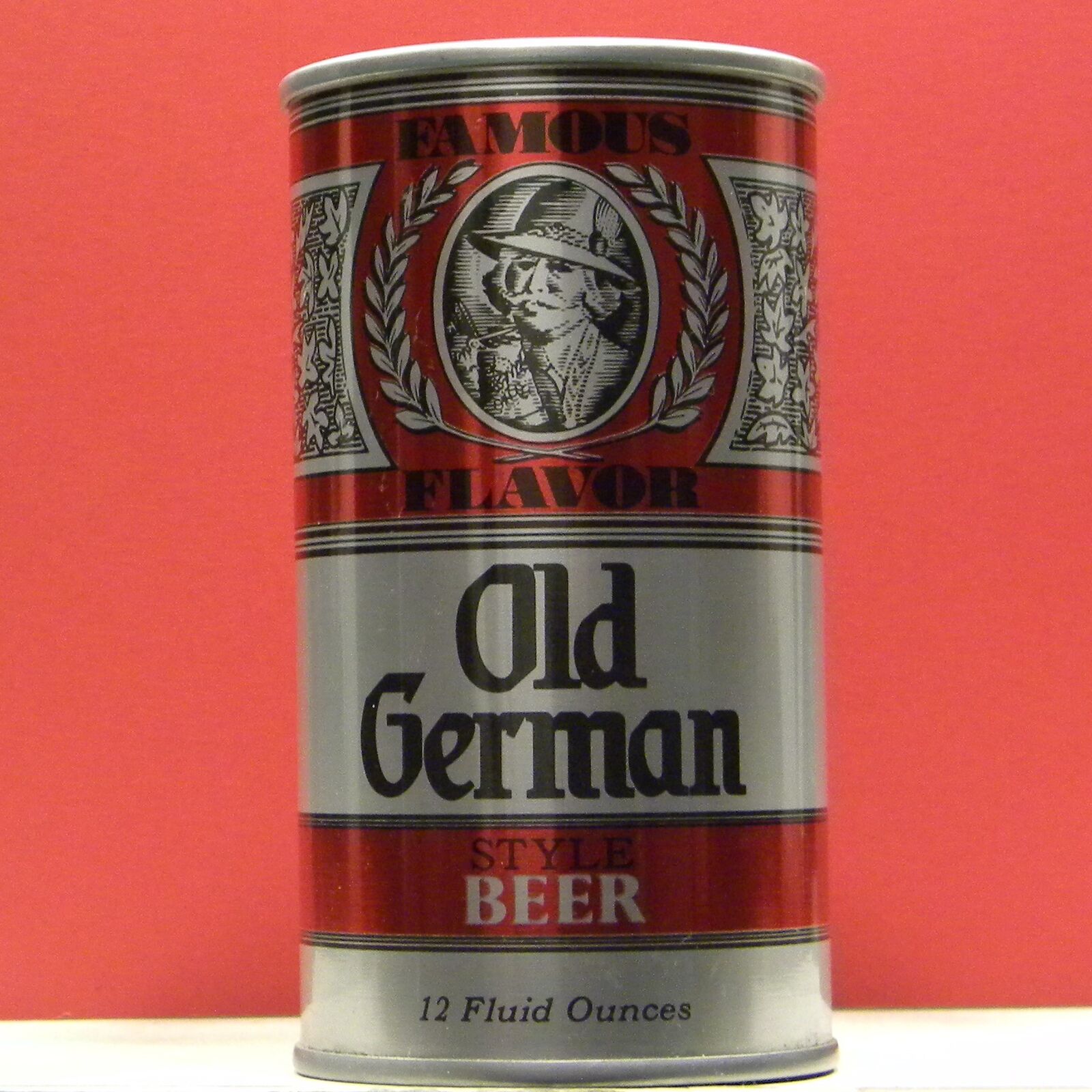 Old German Style Beer A/F Can Red Gray Peter Hand Chicago Illinois E52 1/1+ A/F