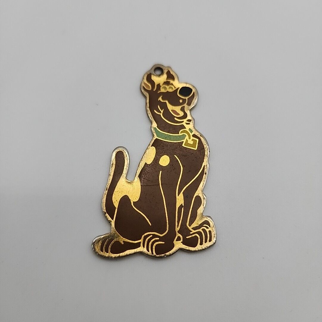 Vintage 1992 HB Scooby Doo Pin Charm Key Pendant Fast Shipping 