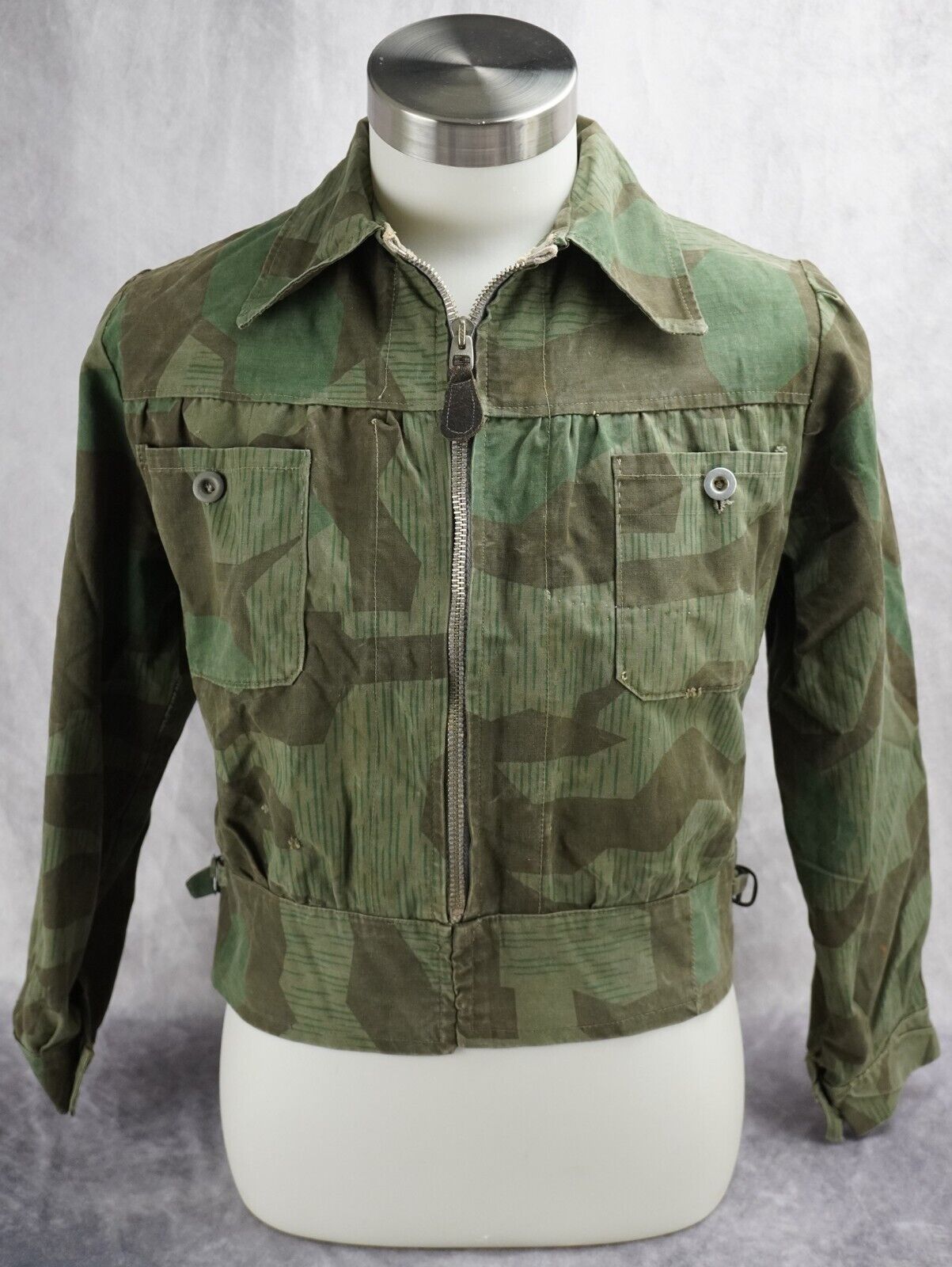 WW2 German splinter Camo jacket tunic field Heer wehrmacht US vet estate uniform