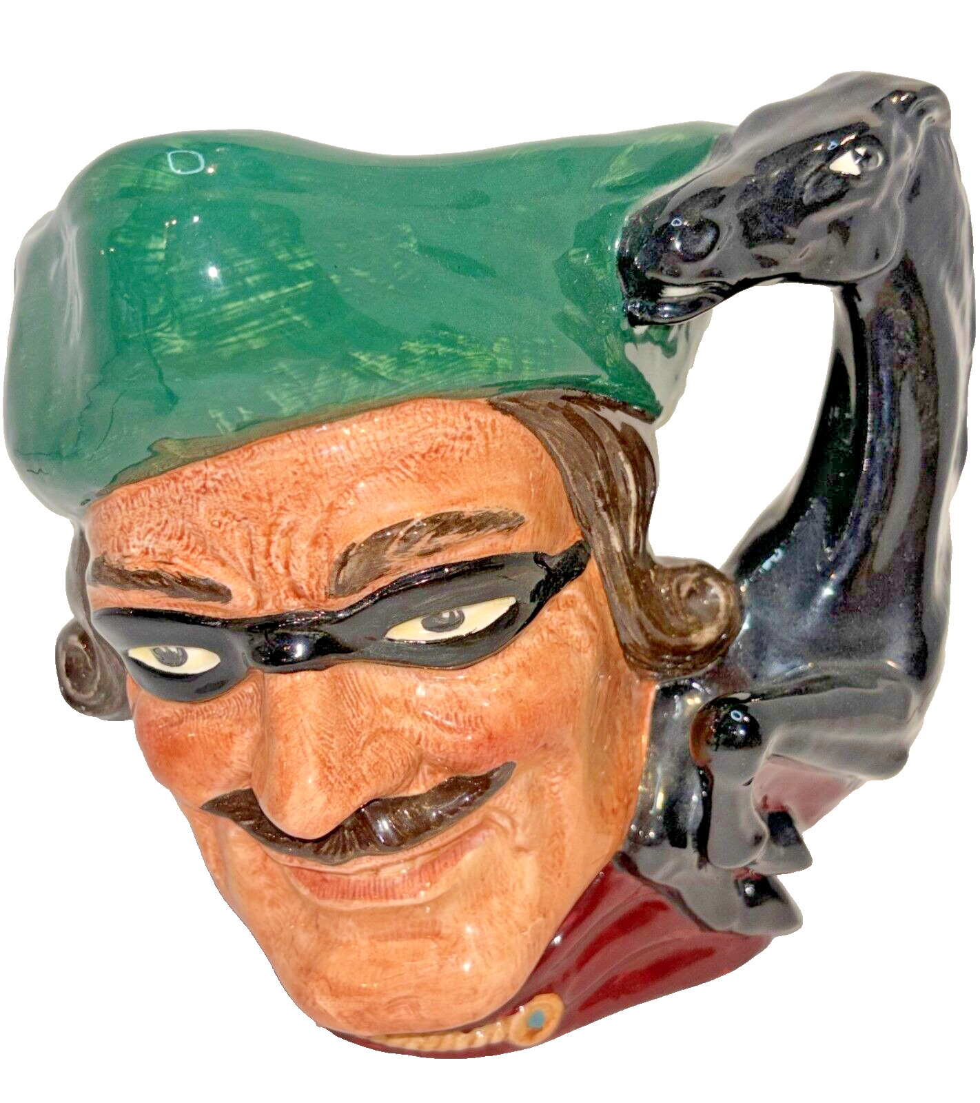 Royal Doulton Dick Turpin D6528 1959 Harrods Price Tag Large Character Mug/Jug