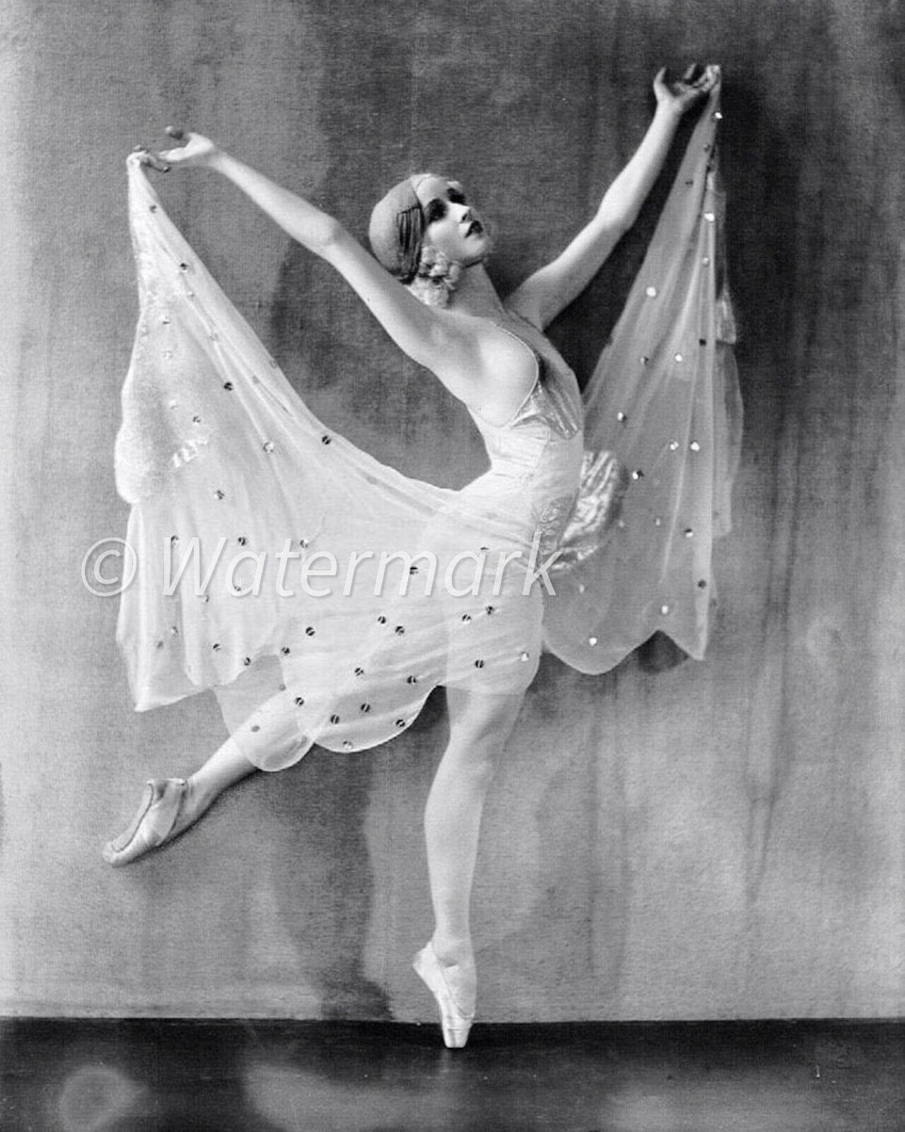 8X10 PUBLICITY PHOTO  Ziegfeld Follies -  Vintage 1920s glamour- Flapper Girl