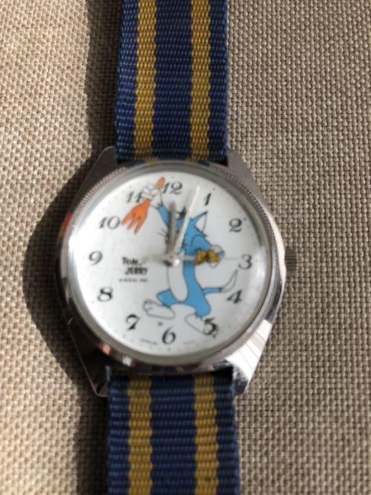 Seiko Tom and Jerry Collaboration Antique Analog Wristwatch Limited Vintage 1970