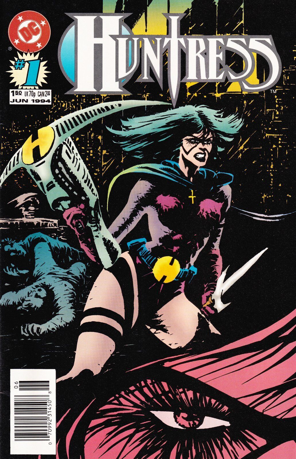 The Huntress #1 Newsstand Cover DC