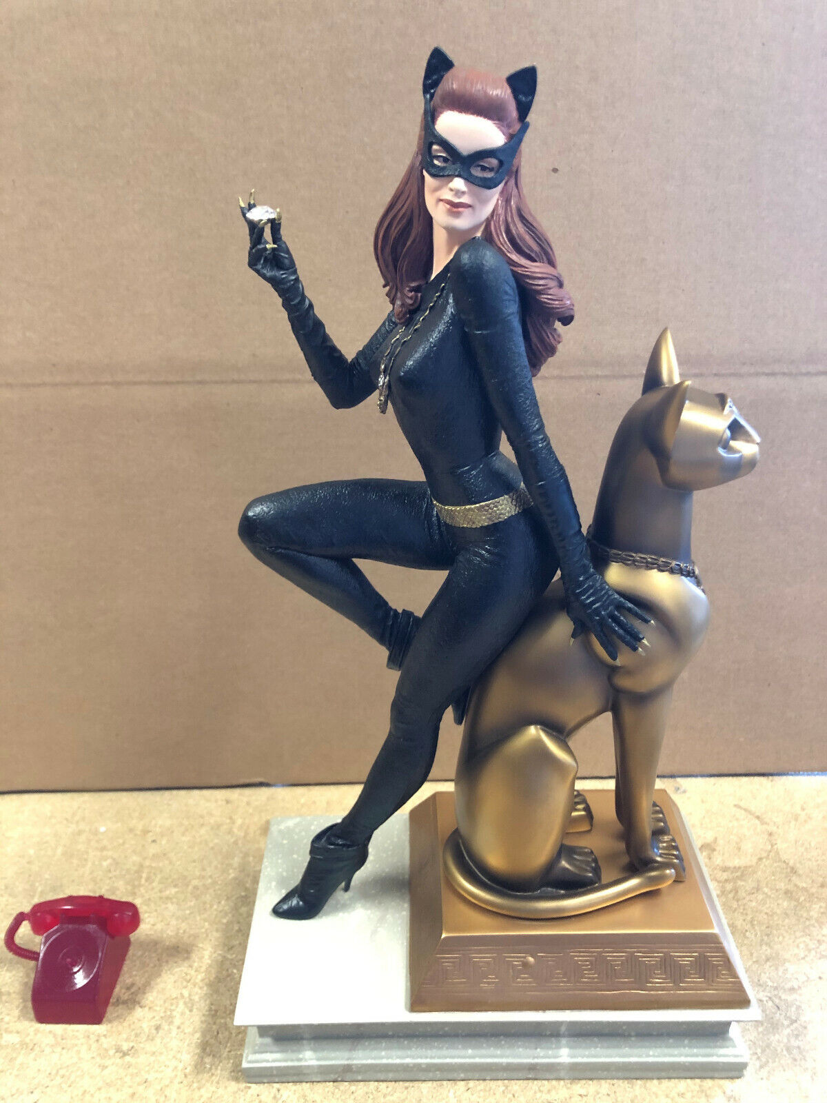 Tweeterhead DC Batman Julie Newmar as Catwoman Maquette Pre Production Prototype