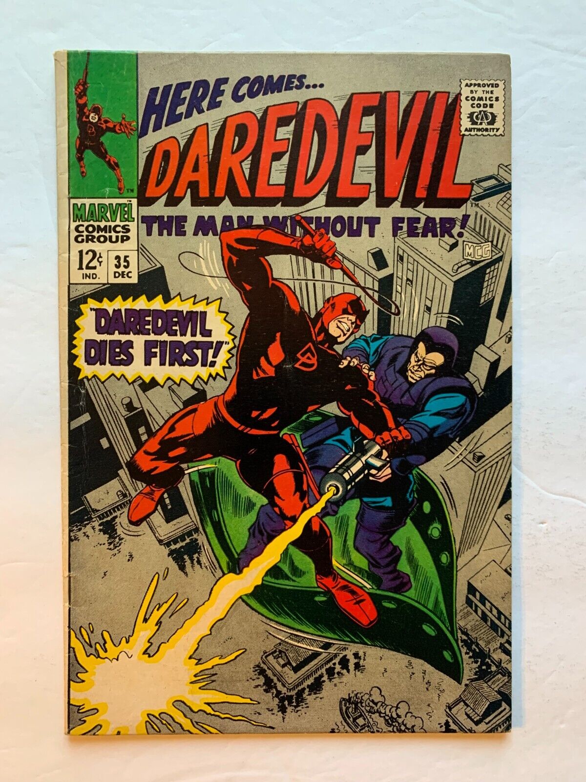Daredevil #35 - Dec 1967 - Vol.1 - Marvel - Silver Age - 6.0 FN