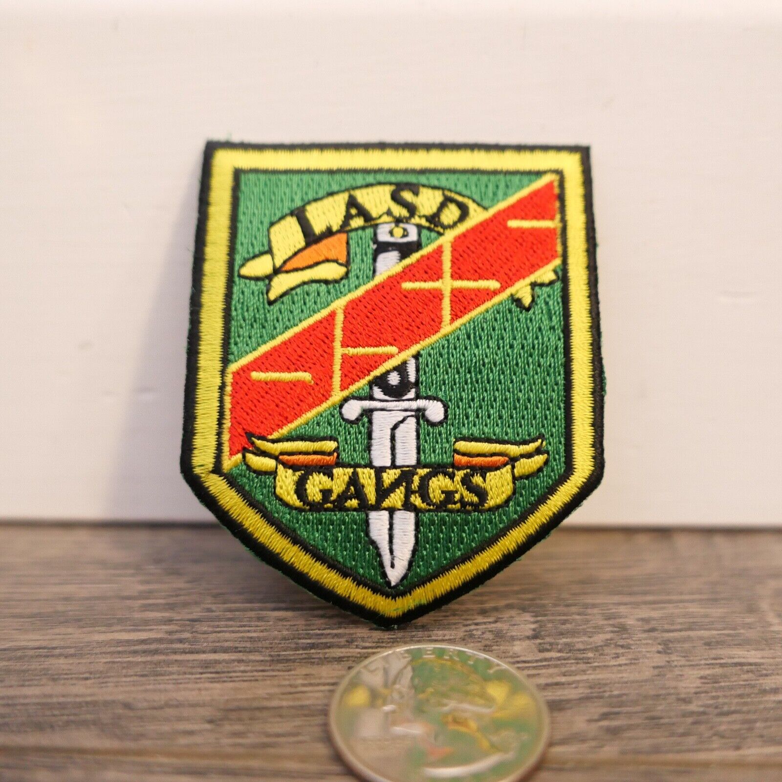 Los Angeles County Sheriff Official LASD OSS GANGS Patch Rare 