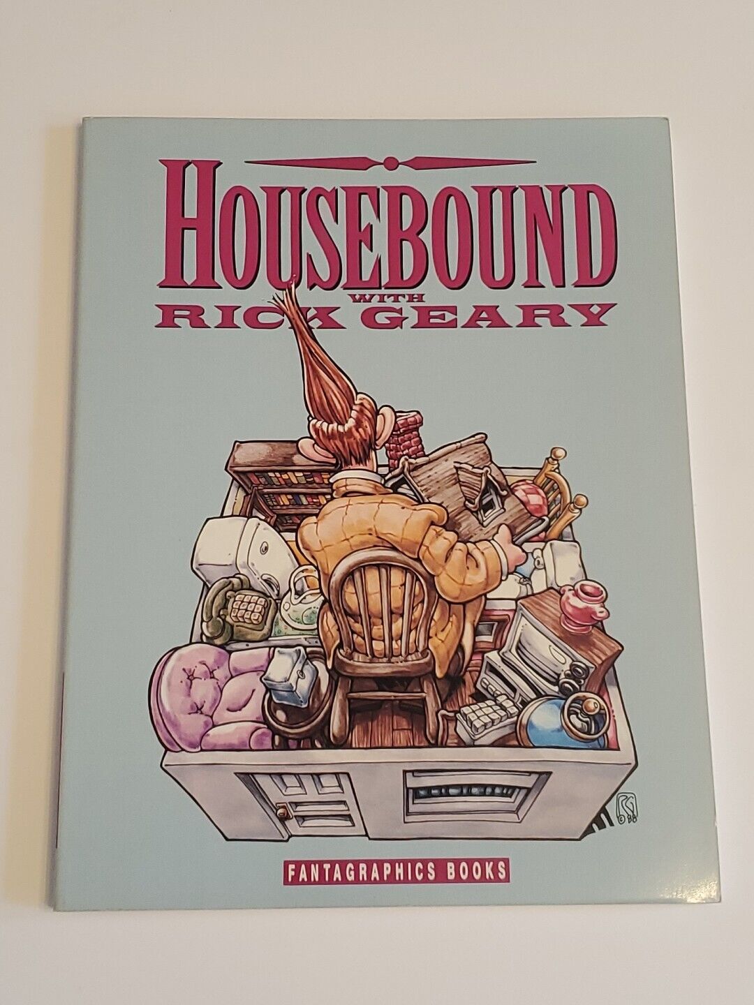1991 HOUSEBOUND Graphic Novel By Rick Geary, Fantagraphics Books, Softcover