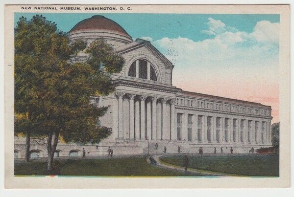Postcard: Building - New National Museum, Washington D.C. - c.1928