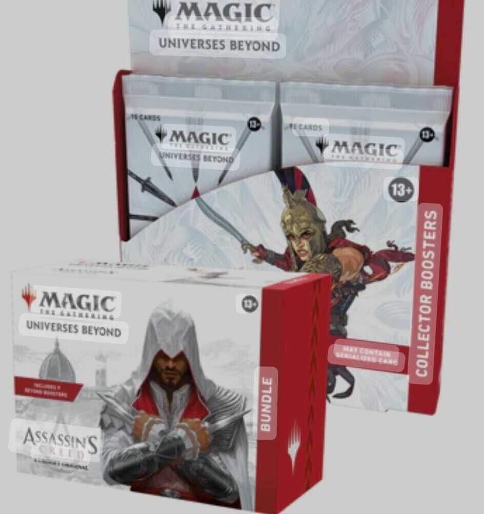 MTG Assassin\'s Creed *PRE ORDER* GREAT OFFER collector+bundle MAGICTHEGATHERING